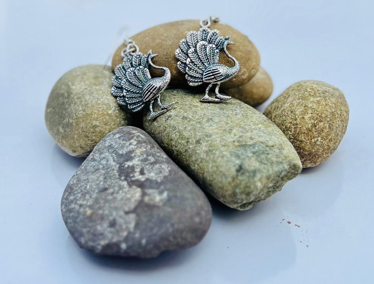 Peacock Glory Earings