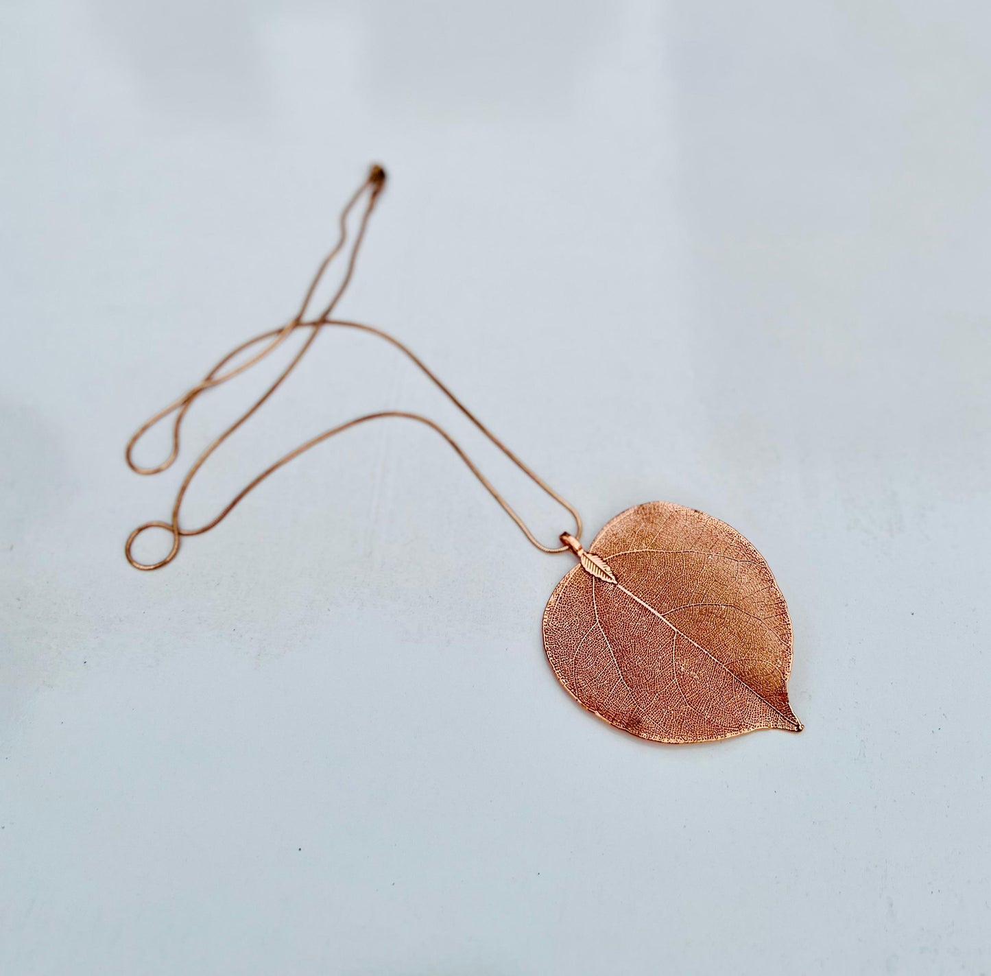 Rose Leaf Pendant