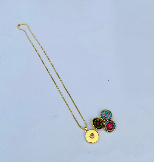 Mandala Muse Trio Pendants